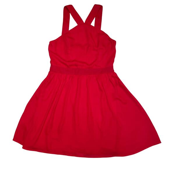 High Street Womens Red Formal Evening Cocktail Dress Size M - Picture 1 of 9